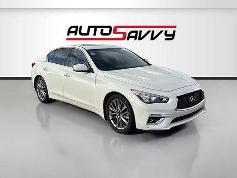 Used 2024 INFINITI Q50 Luxe w/ Cargo Package image 1