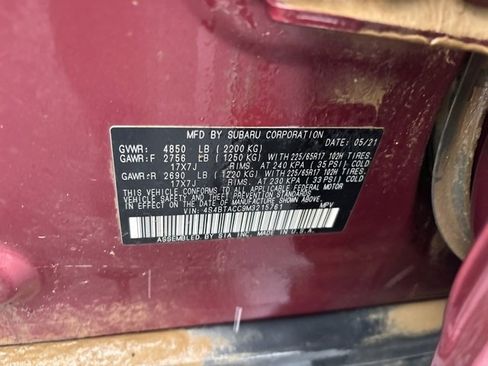 Used 2021 Subaru Outback Premium image 9