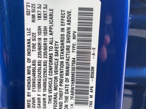 Used 2021 Honda CR-V EX-L image 10