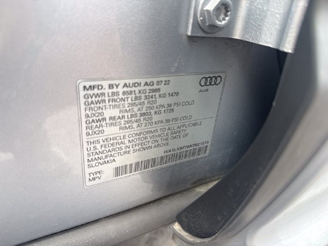 Used 2022 Audi Q7 3.0T Premium Plus w/ Premium Plus Package AWD/4WD image 29