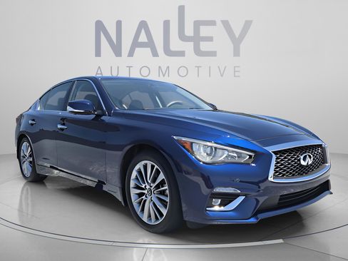 Used 2023 INFINITI Q50 Luxe w/ Cargo Package RWD image 7