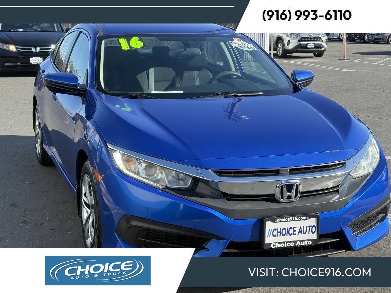 Used 2016 Honda Civic LX image 1
