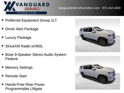 Used 2023 Chevrolet Tahoe LT w/ Luxury Package RWD image 4
