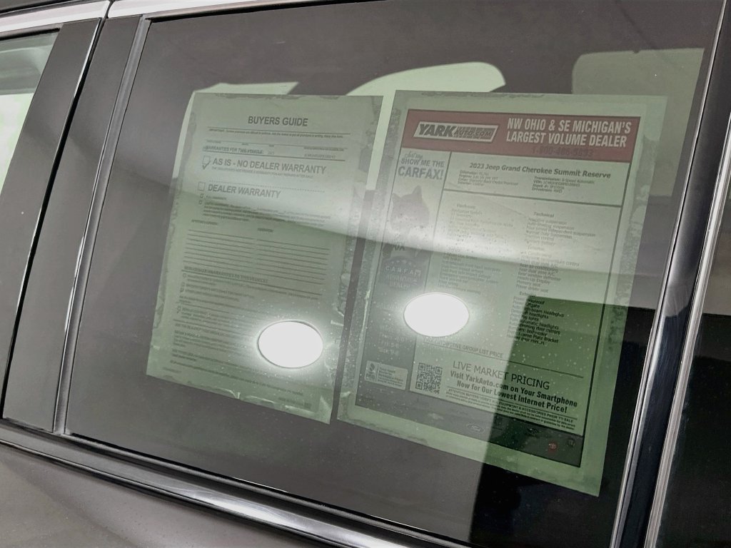 Certified 2023 Jeep Grand Cherokee Summit AWD/4WD image 16