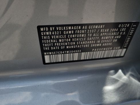 New 2026 Volkswagen GTI SE FWD image 32