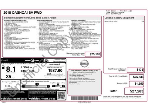 Used 2018 Nissan Rogue Sport SV image 3