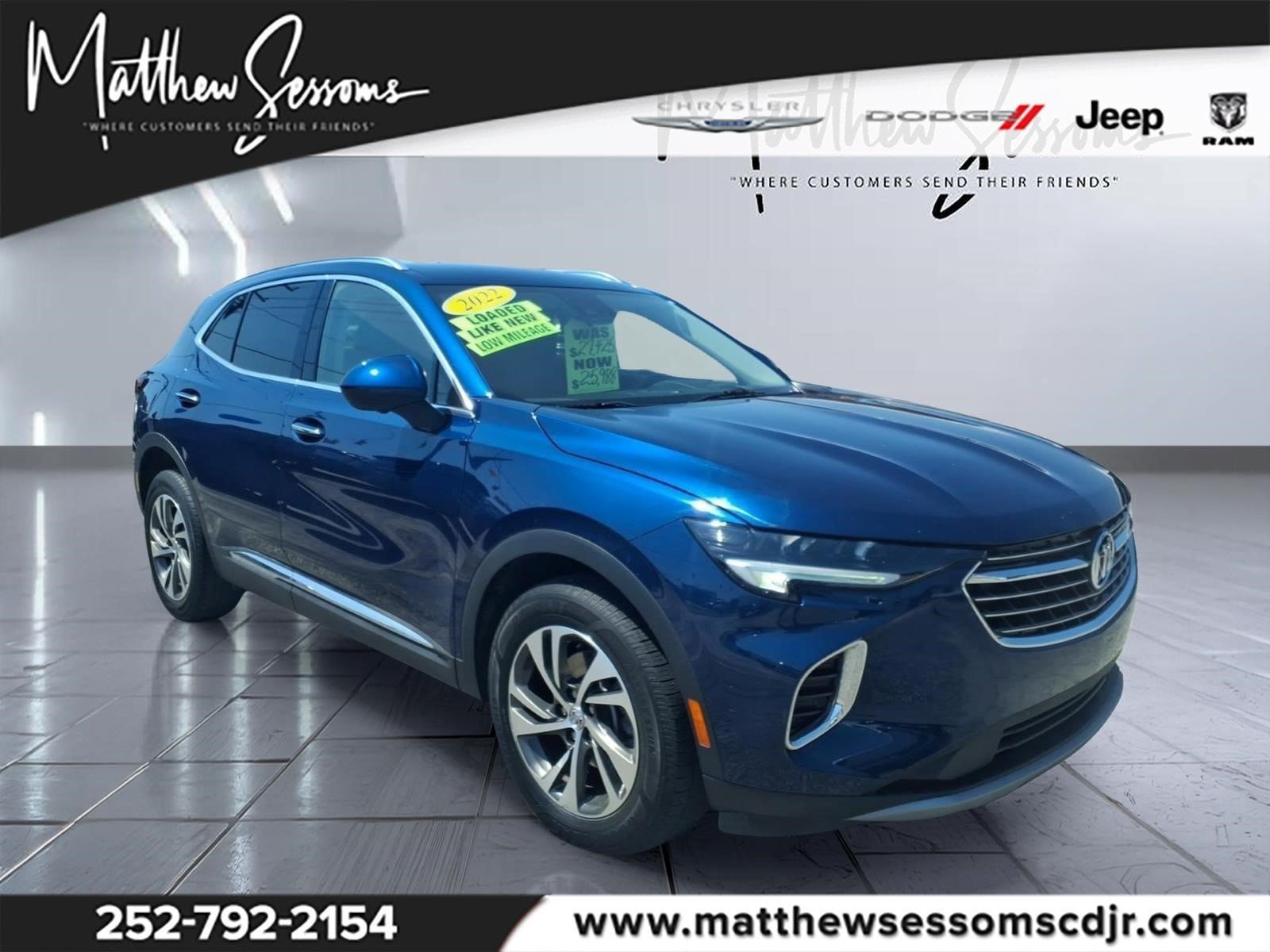 Used 2022 Buick Envision Essence w/ Technology Package I FWD image 1