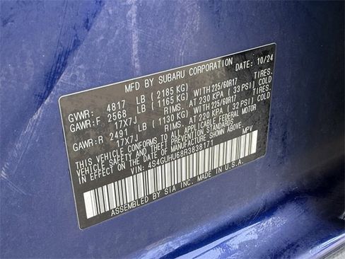 Certified 2024 Subaru Crosstrek 2.5i Wilderness w/ Crosstrek Mirror Package image 29