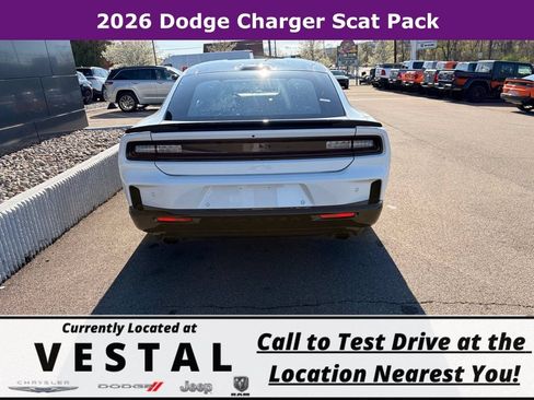 New 2026 Dodge Charger Scat Pack w/ Blacktop Package AWD/4WD image 6