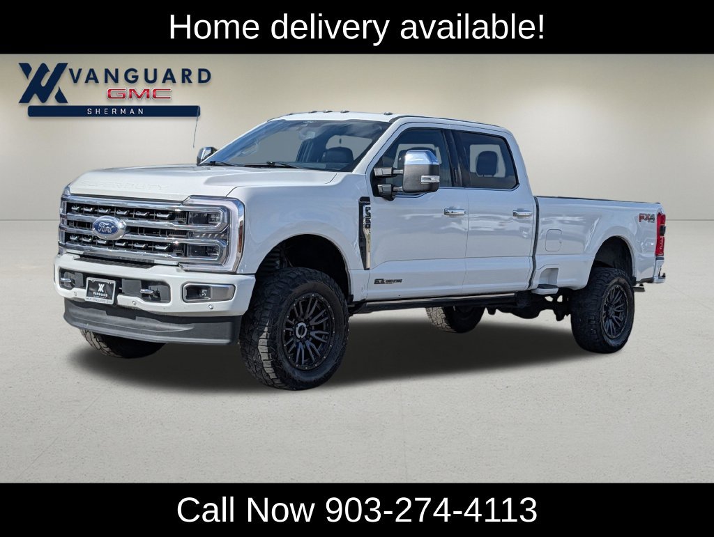 Used 2024 Ford F350 Platinum w/ FX4 Off-Road Package AWD/4WD image 3