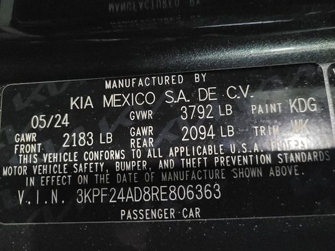 Used 2024 Kia Forte LXS FWD image 33