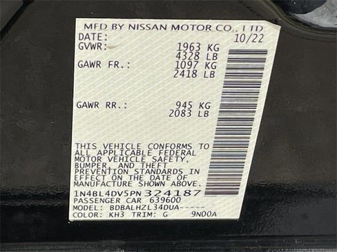 Used 2023 Nissan Altima 2.5 SV image 28