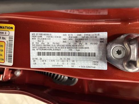 Used 2024 Ford Ranger Lariat w/ FX4 Off-Road Package image 42