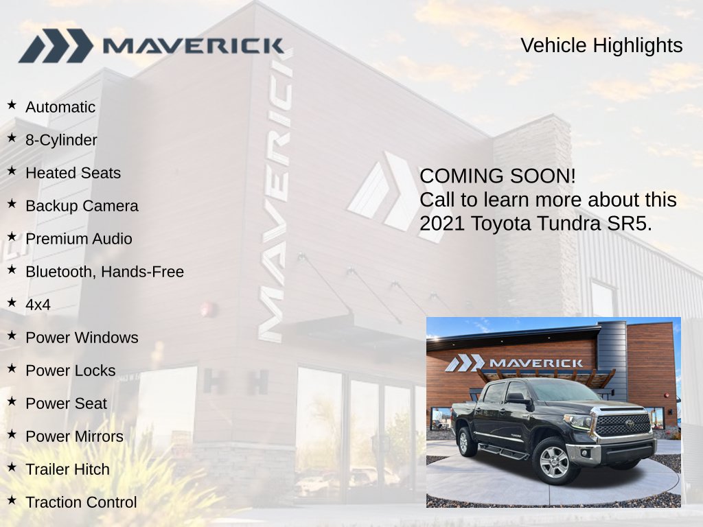 Used 2021 Toyota Tundra SR5 AWD/4WD image 3