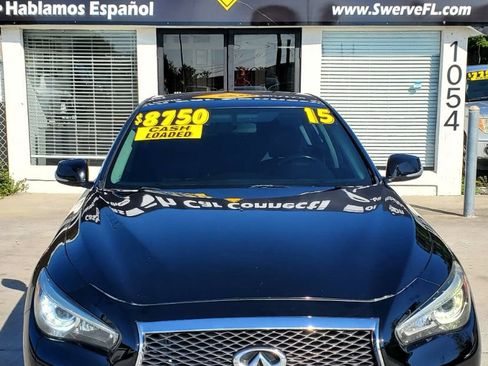Used 2015 INFINITI Q50 w/ Cargo Package RWD image 3