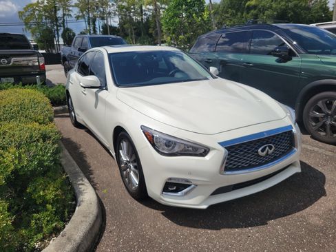 Certified 2023 INFINITI Q50 Luxe w/ Cargo Package RWD image 2