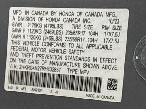 Used 2024 Honda CR-V LX image 24