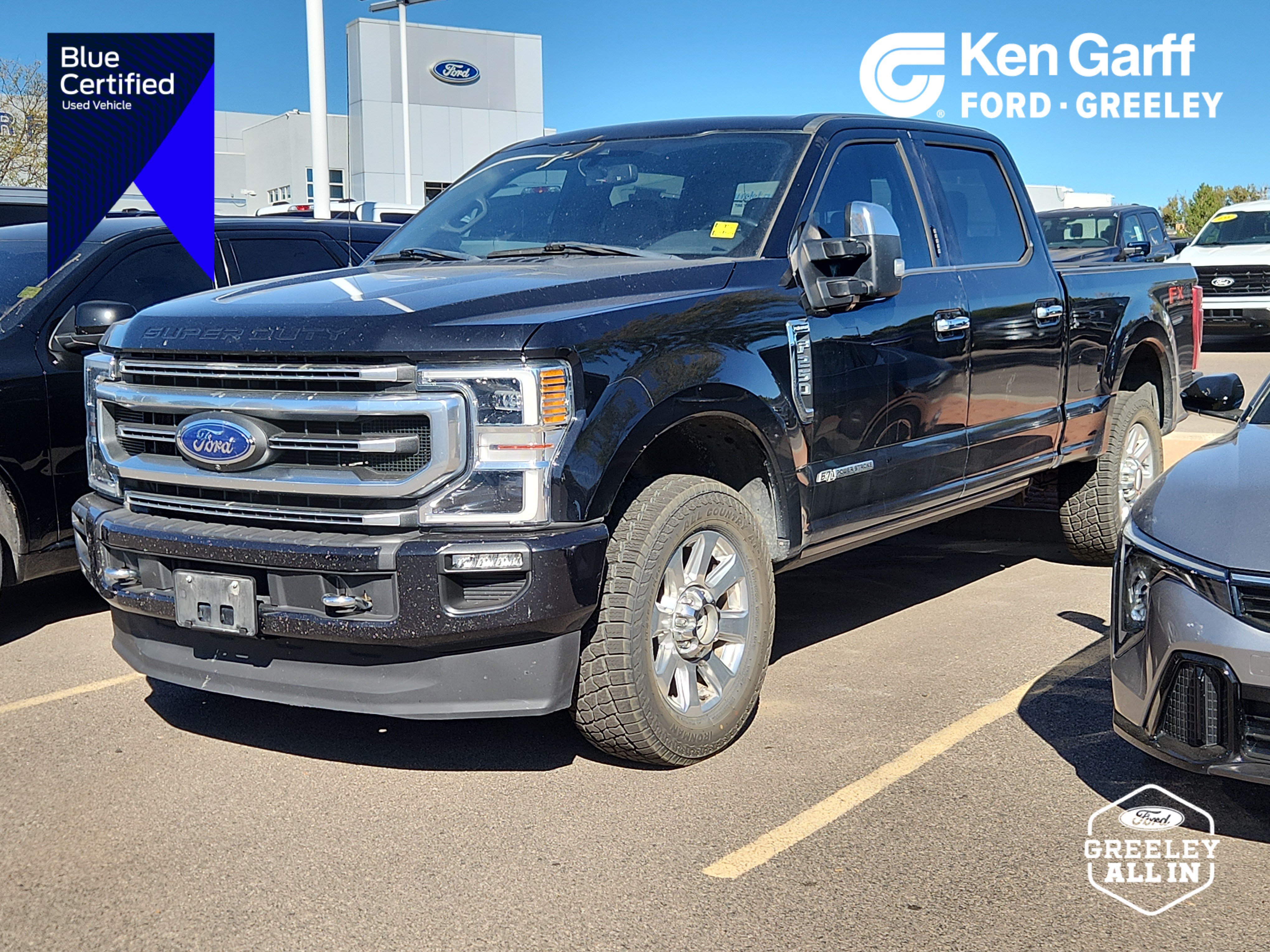 Used 2020 Ford F250 Platinum w/ FX4 Off-Road Package AWD/4WD image 1