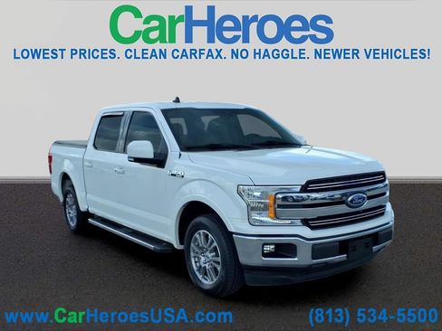 Used 2020 Ford F150 Lariat w/ Max Trailer Tow Package RWD image 1