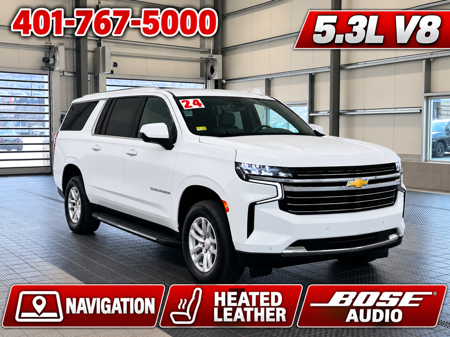 Used 2024 Chevrolet Suburban LT AWD/4WD image 1