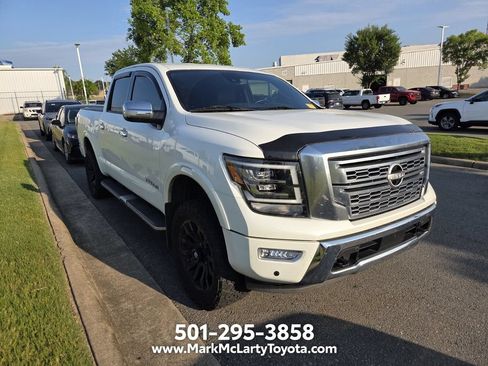 Used 2023 Nissan Titan Platinum Reserve w/ Off Road Protection Package AWD/4WD image 3