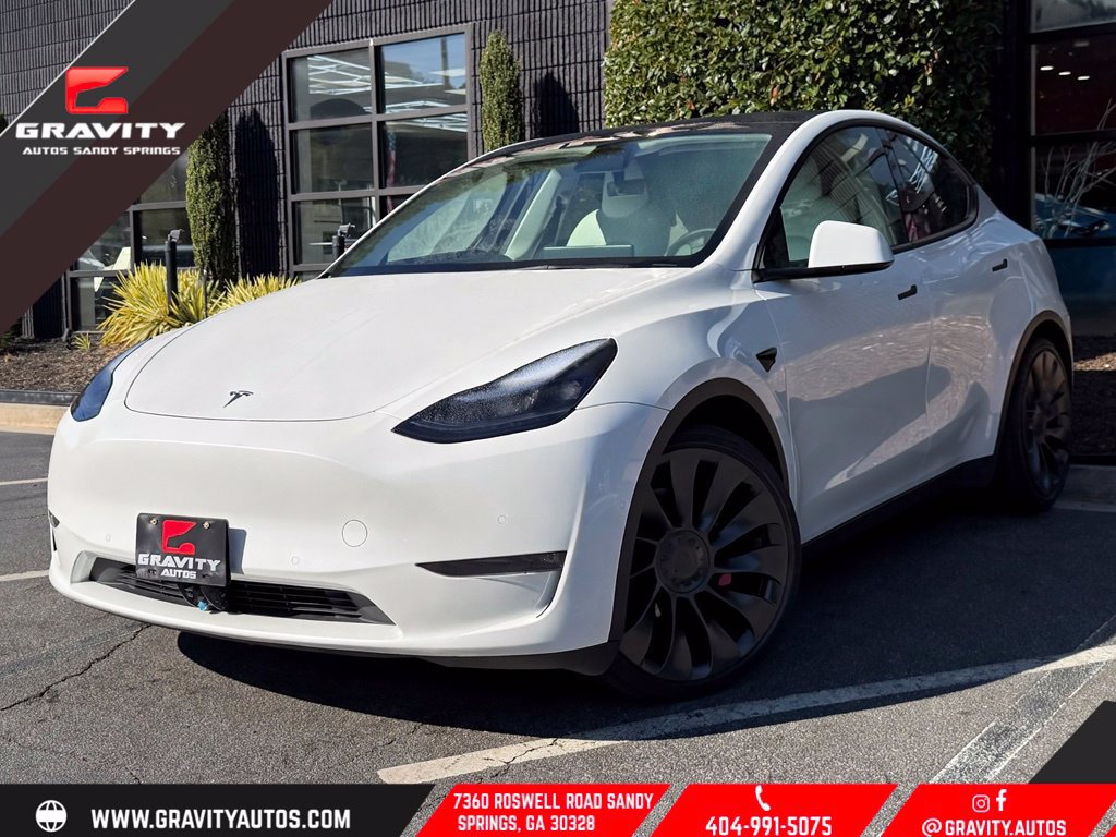 Used 2021 Tesla Model Y Performance AWD/4WD image 1