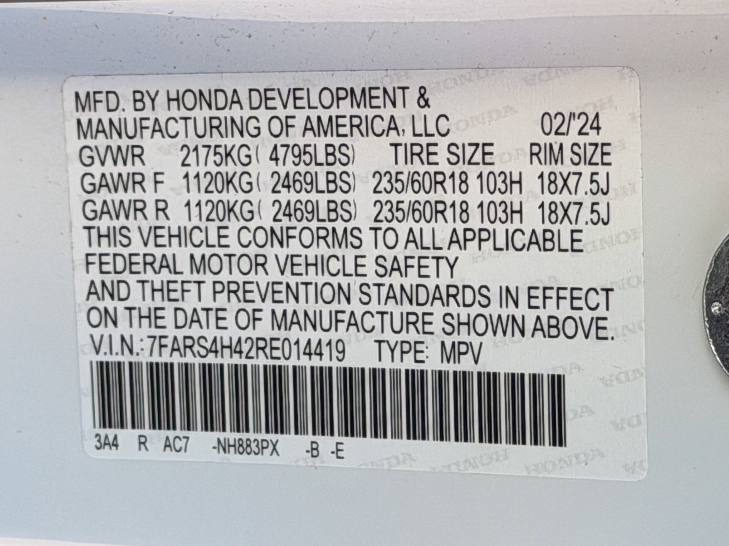 Used 2024 Honda CR-V EX image 29