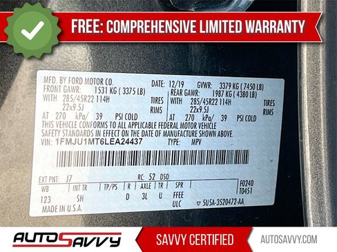 Used 2020 Ford Expedition Platinum image 35