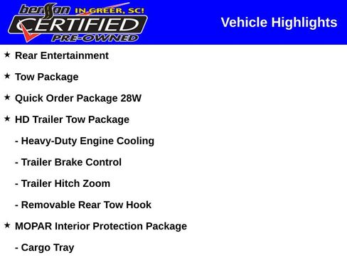 Certified 2024 Jeep Grand Wagoneer Series III w/ Rear Seat Video Group 1 AWD/4WD image 2
