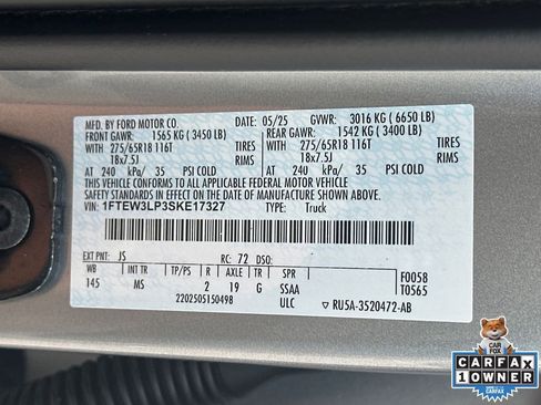 Used 2025 Ford F150 XLT w/ Equipment Group 301A Standard AWD/4WD image 32