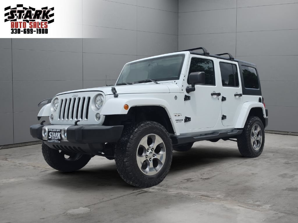 Used 2017 Jeep Wrangler Unlimited Sahara w/ Connectivity Group AWD/4WD image 1