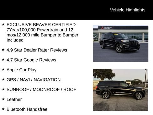 Used 2025 Ford Explorer Platinum w/ Ultimate Package image 5