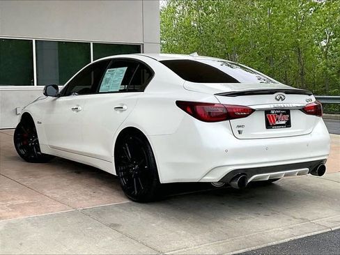 Used 2020 INFINITI Q50 Red Sport 400 w/ Proactive Package AWD/4WD image 4