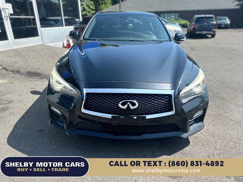 Used 2017 INFINITI Q50 Red Sport 400 AWD/4WD image 2