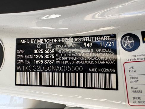 Used 2022 Mercedes-Benz EQS 450+ Sedan w/ Exclusive Trim Package image 17