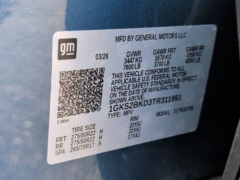 Used 2026 GMC Yukon Elevation w/ Elevation Premium Package AWD/4WD image 40
