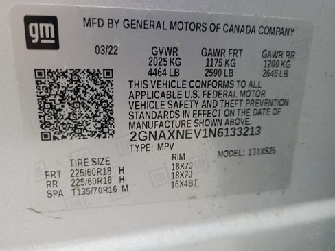 Used 2022 Chevrolet Equinox Premier FWD image 33