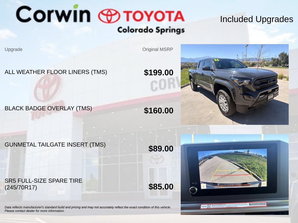 Used 2026 Toyota Tacoma SR5 AWD/4WD image 4