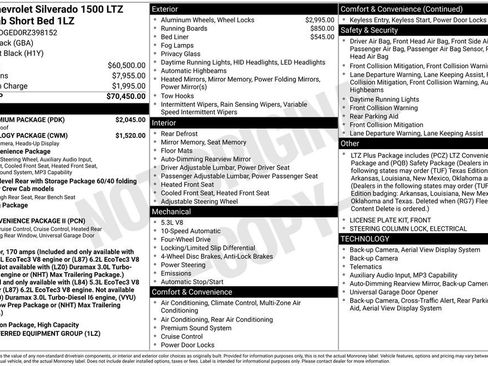 Used 2024 Chevrolet Silverado 1500 LTZ w/ LTZ Premium Package AWD/4WD image 5