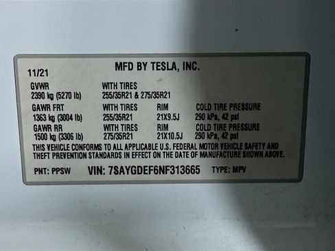 Used 2022 Tesla Model Y Performance image 12