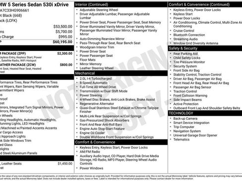 Used 2017 BMW 530i xDrive image 6