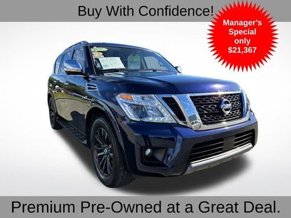 Used 2019 Nissan Armada Platinum w/ Captain's Chairs Package