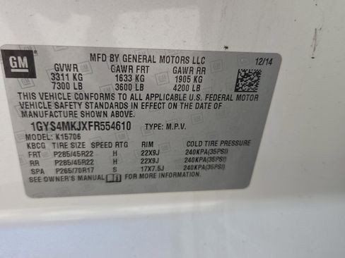 Used 2015 Cadillac Escalade Luxury image 19