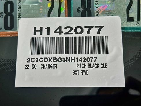 Certified 2022 Dodge Charger SXT w/ Blacktop Package RWD image 22