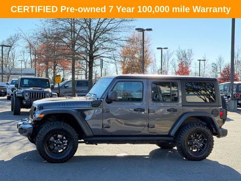 Certified 2025 Jeep Wrangler Unlimited Sport S 4xe image 10