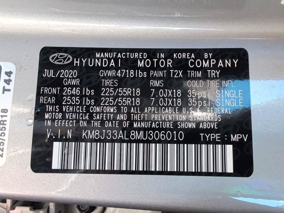 Certified 2021 Hyundai Tucson Ultimate FWD image 35