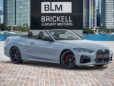 Used 2024 BMW M440i Convertible w/ Shadowloine Package RWD image 1