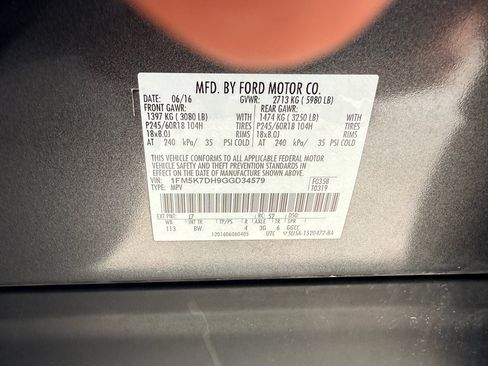 Used 2016 Ford Explorer XLT w/ Equipment Group 202A FWD image 29