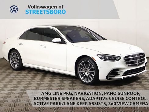 Used 2022 Mercedes-Benz S 500 4MATIC w/ AMG Line Package image 1
