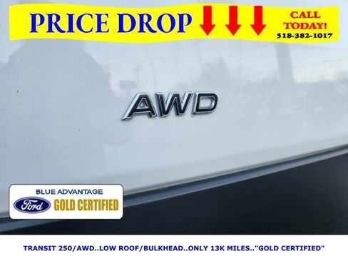 Certified 2023 Ford Transit 250 Low Roof AWD w/ Exterior Upgrade Package image 21
